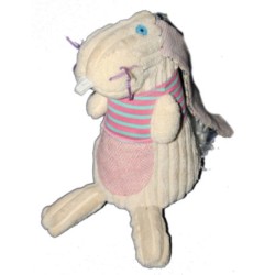 Doudou Musical Peluche Lapin Les Deglingos 20 cm (13465)
