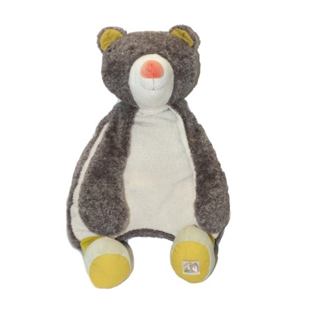 Grande peluche ours 70 cm Biscotte et Pompon Moulin Roty (27228)