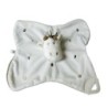 Doudou plat girafe blanc marron P Tit Bisou Aubert (23727)