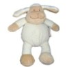 Mouton blanc beige foulard vert - BENGY Amtoys 21cm - 2007 (23954)