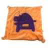 DPAM Doudou plat Rhinoceros Hino le Rhino biolet orange  (25588)