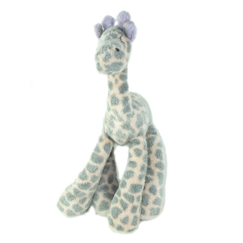 Peluche doudou Girafe Gris rose TCF 24 cm (25622)