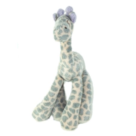 Peluche doudou Girafe Gris rose TCF 24 cm (25622)