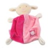 Doudou Plat Mouton Agneau rose BABYDREAM (25854)