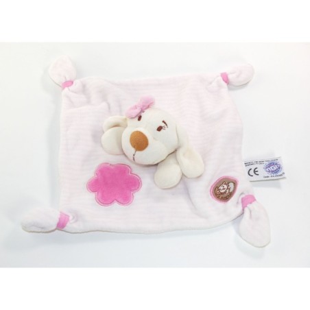 Doudou plat chien rose MGM Dodo D Amour (26294)