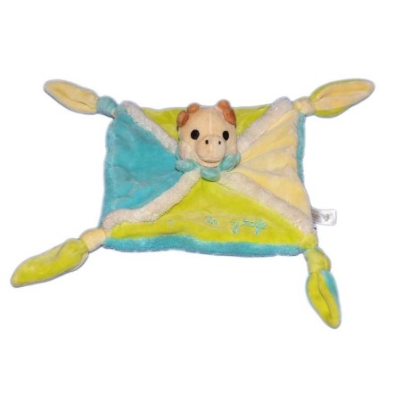 doudou-plat-sophie-la-girafe-4-noeuds-jaune-vert-bleu-vulli (15322)