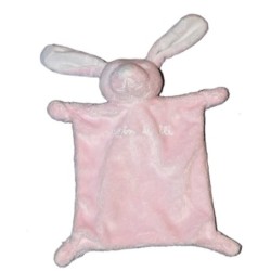 Doudou plat OURS rose GRAIN DE BLE Zannier (15501)