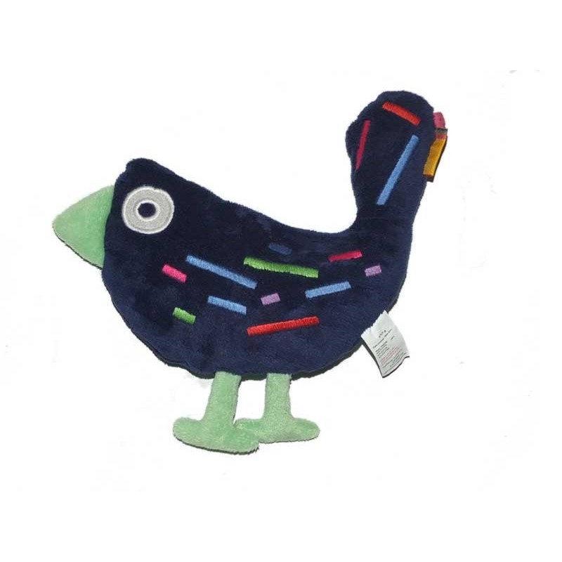 Doudou plat Oiseau bleu marine CATIMINI (15563)