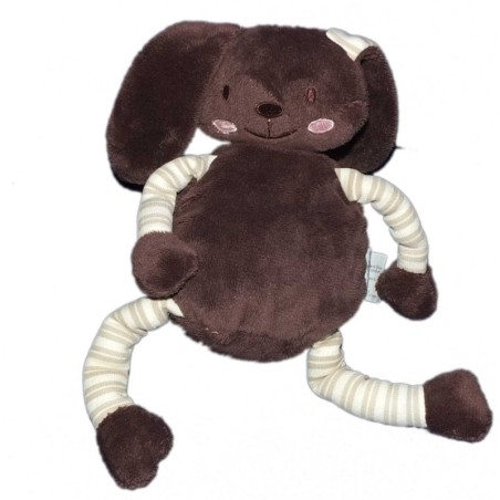 Doudou Lapin marron Brun TCF Tout Compte Fait 23 cm (15530)