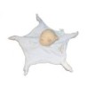 Doudou plat bleu Ours Les bébés sont comme ça - Absorba (14600)