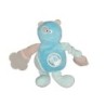 Doudou Monstre Ours bleu Miroir Etoile anneau dentition U Tout petit 20 cm (22492)