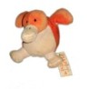 Petit doudou peluche Canard orange 12 cm HAPPY HORSE (21437)