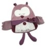Doudou plat chouette Hibou Mam Zelle Bou Sauthon (21878)