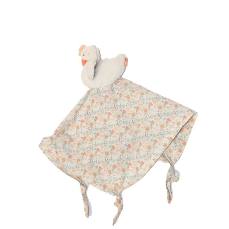 Doudou Cygne Baby Fehn Mouchoir tissu (27804)