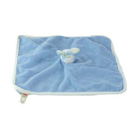 Doudou plat abeille bleu blanc NUK (26449)
