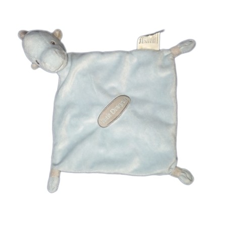 Doudou plat Petit dragon bleu gris Tout Compte Fait (19682)