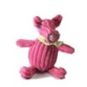 Doudou Cochon rose Jambonos Les Deglingos 22 cm (17936)