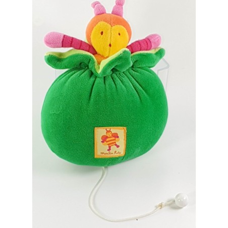 Doudou Pelukche Abeille Louna Moulin Roty Musical Ne fonctionne plus (22890)