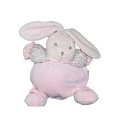 kaloo-doudou-lapin-lilirose-lili-rose-tissu-fleuri-15-cm-grelot (16512)