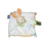 DOUDOU ET COMPAGNIE Mini doudou Acidulé Lapin blanc vert orange 15 cm Tatoo (21488)