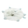 Doudou et Compagnie - Agneau mouton blanc bleu plat rond Mon Tout Petit DC2427 (18928)