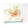 Mini DOUDOU ET COMPAGNIE Acidule Lapin blanc bleu vert orange 15 cm (21512)