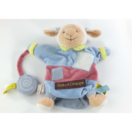 Doudou et Compagnie Mouton agneau Marionnette Zig-Zag (21157)