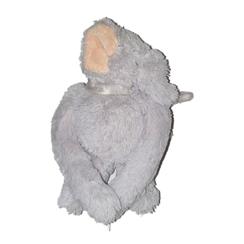 Peluche doudou Elephant gris rose Simla Home Decoration 20 cm (22740)