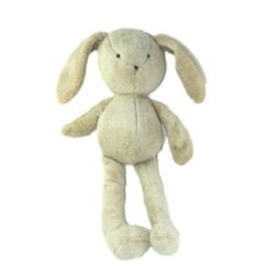 Doudou peluche Lapin beige 40 cm Natalys (23123)