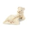 DOUDOU ET COMPAGNIE Ours Bio Mouchoir blanc crème Coeur 18 cm (21077)