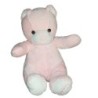 Doudou peluche Ours rose Lullaby assis 22 cm (23583)