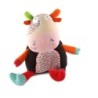 Peluche doudou d activite vache Ebulobo 38 cm (21115)