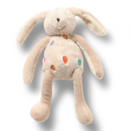 Peluche Doudou lapin Noe beige Ooxoo Marese Les Zooxoo 25 cm (20450)