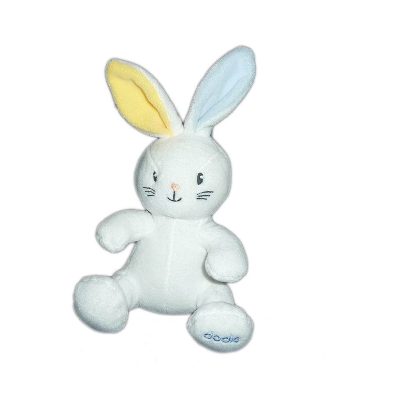 Doudou lapin blanc Dodie 25 cm (20855)