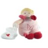 Doudou Mes Petites poupées fille rose Papillon Mouchoir Baby Nat 22 cm BN932 (17710)