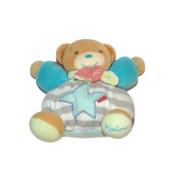 Doudou ours Kaloo Etoile bleue Bliss 16 cm (26852)