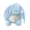 BABY CLUB Doudou Lapin bleu beige Echarpe 18 cm (26024)