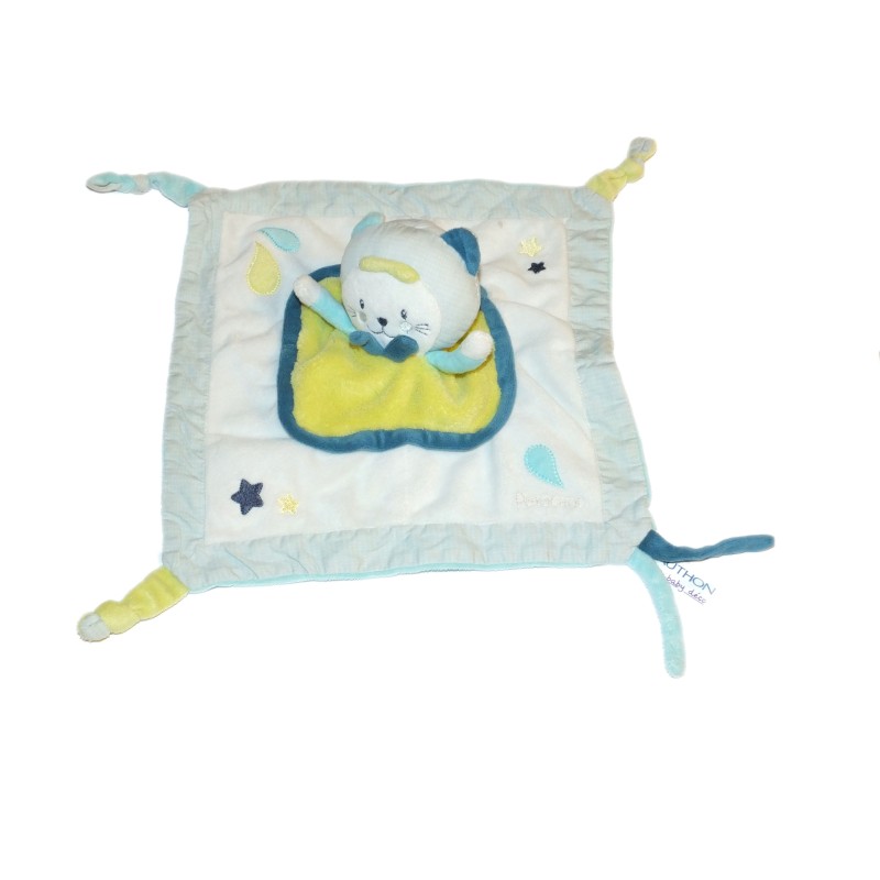Doudou chat Patachon Sauthon (26795)