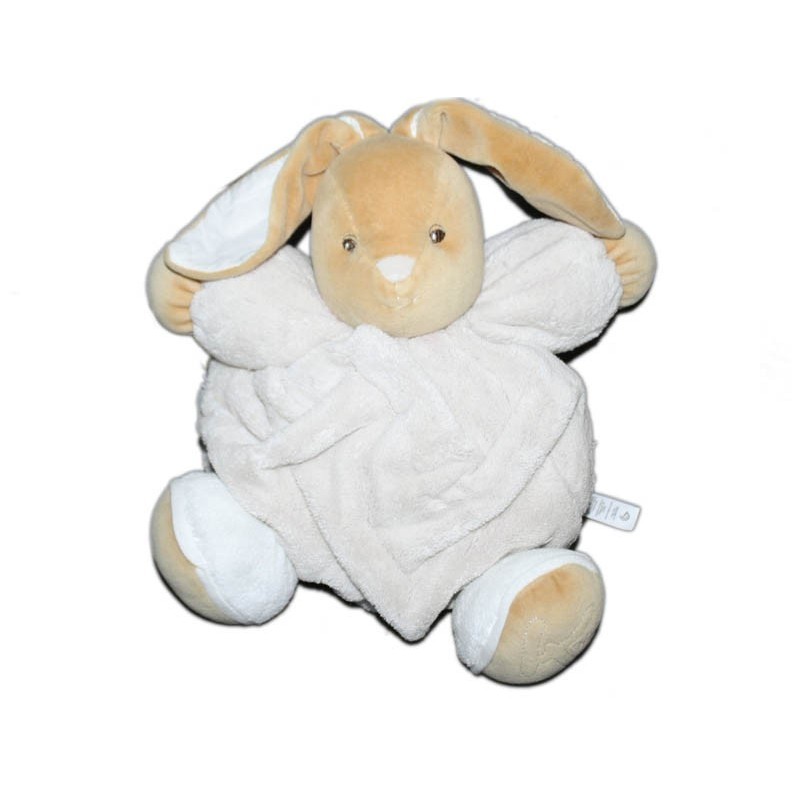 doudou-lapin-kaloo-beige-blanc-coll-plume-25-cm (16240)
