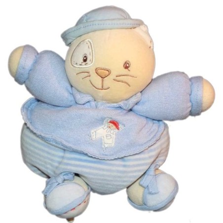 doudou-chat-boule-bleu-rayures-kaloo-marin-20-cm (15202)
