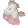 Doudou Peluche Licorne blanche rose Cuddle & Friends 28 cm (24343)