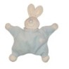 Doudou coussin bleu Lapin Couronne semi plat Jollybaby (24341)