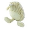 Doudou souris blanc beige Laboratoires Home Institut 25 cm (25402)