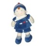 Doudou Garçon marin bleu Poissons Mots d'Enfants 25 cm579/5941 (15402)