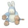 Doudou Peluche ANE bleu Paco NOUKIE'S Noukies Epis de blé 20 cm assis (15245)