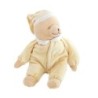 Babiage Peluche doudou Ours jaune Tummy Sleep Babiage Doodoo 30 cm Sans Boitier (19197)