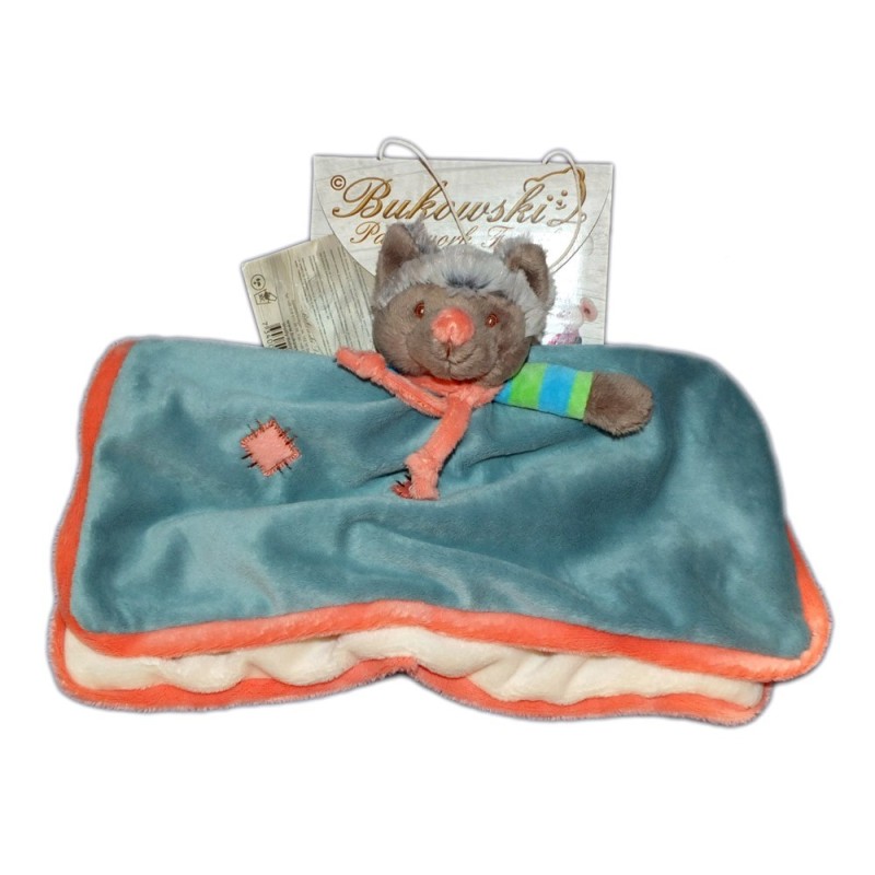 bukowski-patchwork-family-doudou-plat-bleu-vert-orange-le-loup-wolfy (16875)