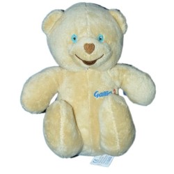 Doudou OURS beige - Laboratoire GALLIA 2 - H 20 cm (11690)