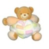 KALOO - Doudou OURS Boule Blanc pastel Candy Candies - H 18 cm (11186)