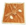 Doudou plat chien marron jaune Dans un Jardin 32 cm (14594)